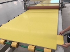 Künstliche Quarz-reine gelbe künstliche Steinplatten