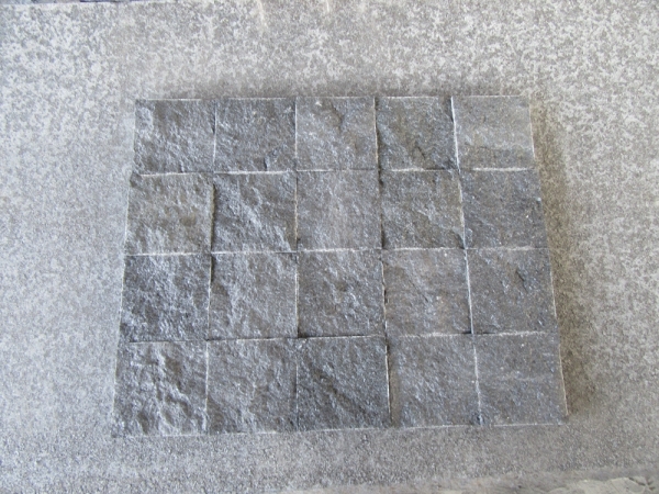 g684 schwarzer Würfel Granit Cobble Stone Auffahrt