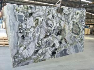 eiskalte Jadegrün Luxus große Marmorplatte