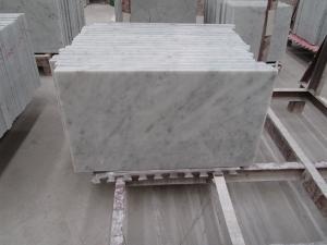 Bianco Carrara polierte Bodenfliesen aus weißem Marmor