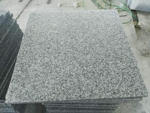 g603 geflammte Fliesen aus weißem und grauem Granit