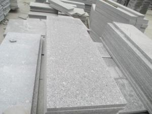 Rushan Grey Granit Pearl Flower Treppen Platte Schritte