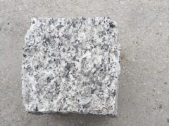 100mm graue Granit Auffahrt Cobble Setts