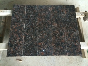 Tan Brown Granit Fliesen poliert Oberfläche Bodenbelag