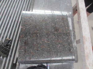 Tan Brown Granit Fliesen poliert Oberfläche Bodenbelag