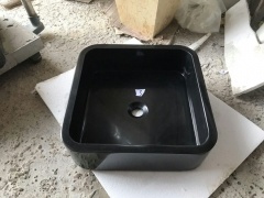 Schwarzer Granit Kitchen Sink