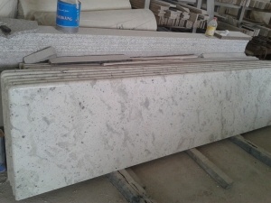 Andromeda White Granite Arbeitsplatte Sri Lanka Granite Top