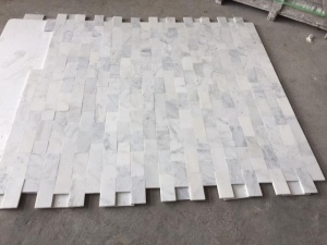Orientalische weiße Marmorplatten-Fliesen für Bodenbelag und Wand