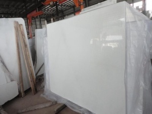 Thassos White Marble China Crystal White Marmorplatte Fliesen auf Maß geschnitten