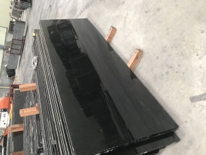 Neue chinesische schwarze Fliesen-Platte des absoluten Granit-Shanxi