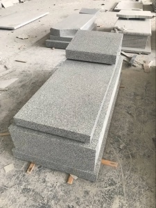 G603 grauen Granit Friedhof Grabstein Israel-Stil