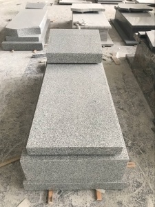 G603 grauen Granit Friedhof Grabstein Israel-Stil